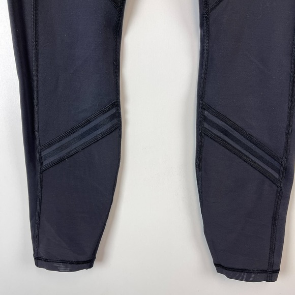 Athleta (S) Up For Anything Mesh 7/8 Training Leggings Mid-Rise 25” Black - Picture 4 of 11